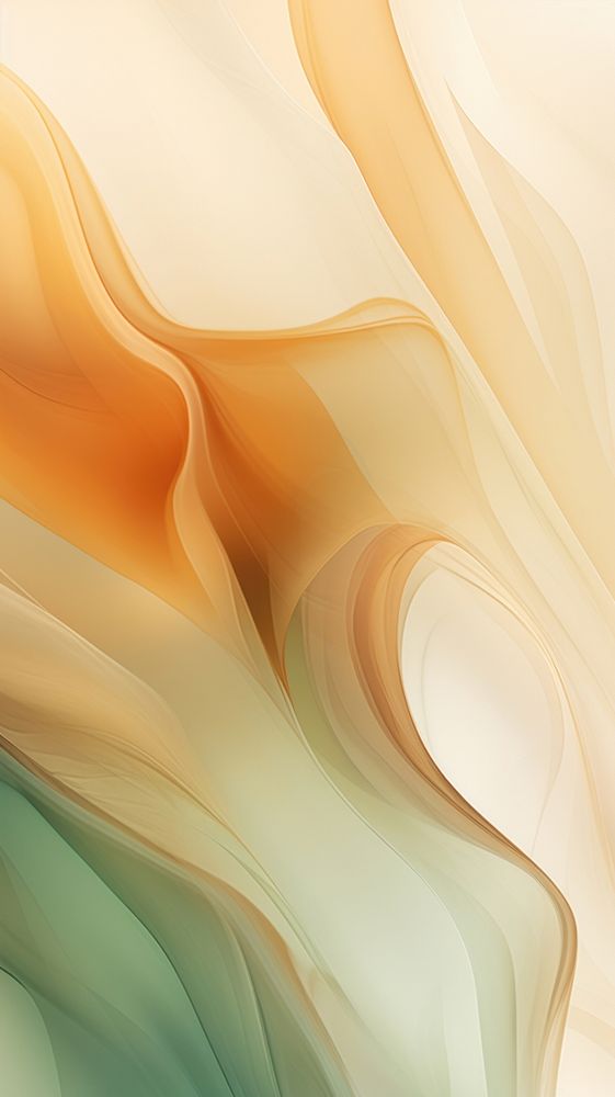White and olive and caramel pattern flowing backgrounds. AI generated Image by rawpixel.