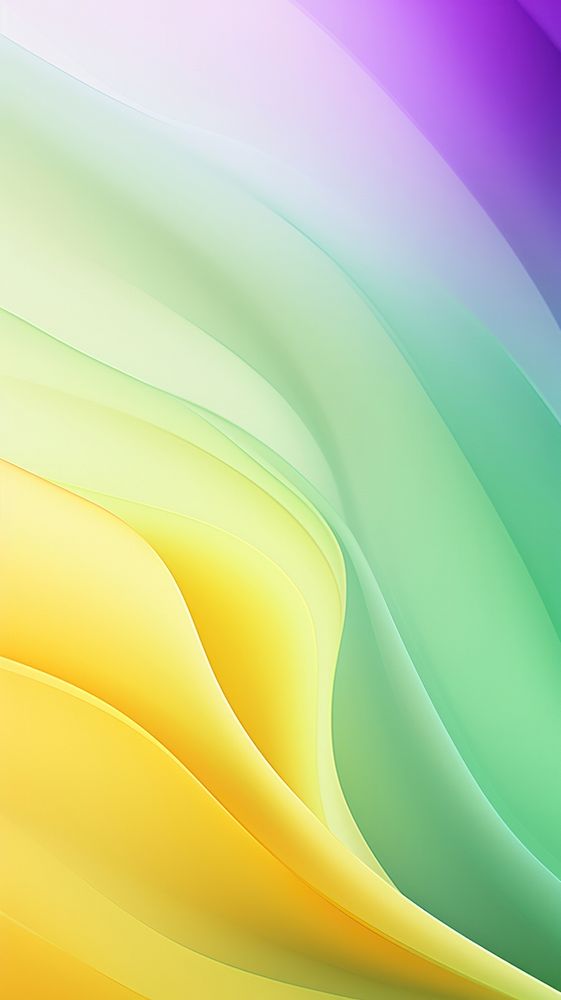 Yellow and green and purple and white pattern flowing backgrounds. AI generated Image by rawpixel.