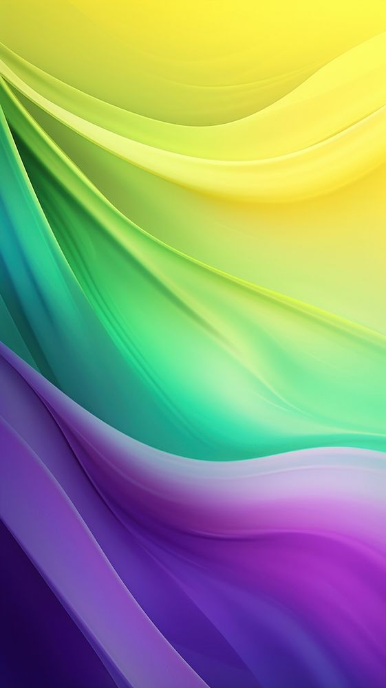 Yellow and green and purple flowing backgrounds technology. AI generated Image by rawpixel.