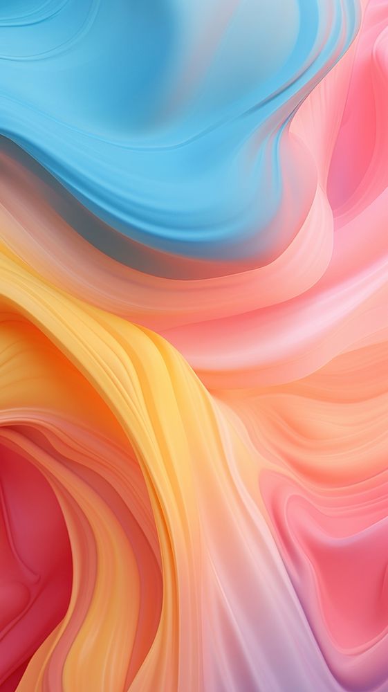Pink and blue and yellow backgrounds pattern flowing. AI generated Image by rawpixel.
