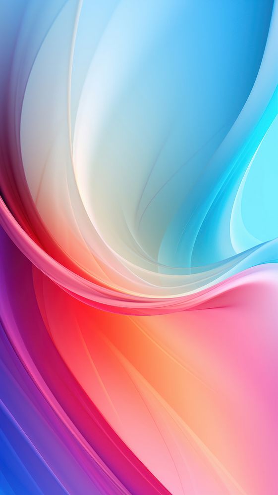 Rainbow pattern flowing backgrounds. AI generated Image by rawpixel.