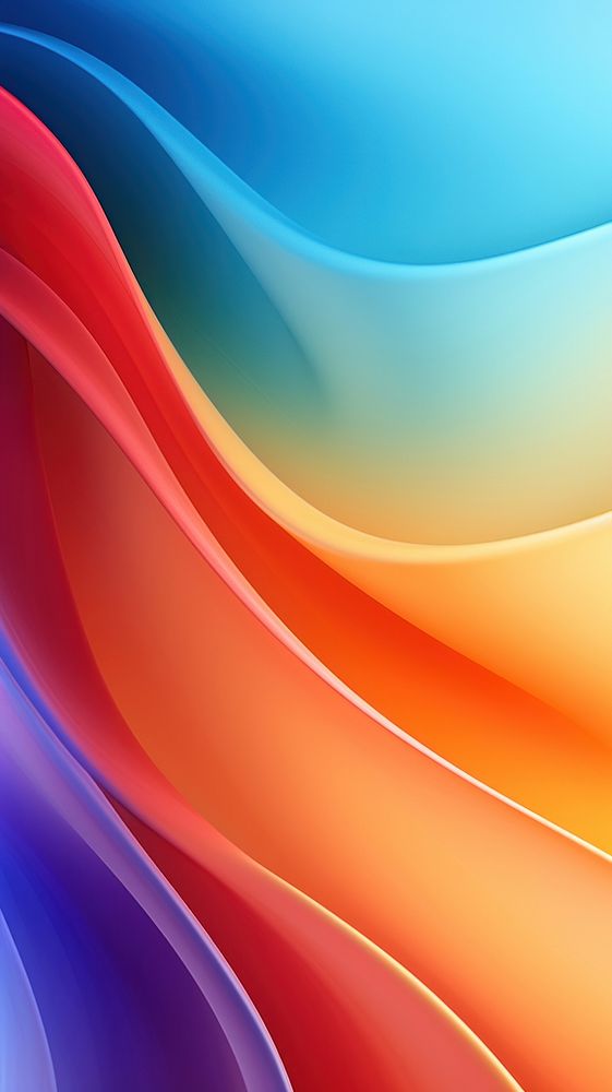 Rainbow pattern flowing backgrounds. AI generated Image by rawpixel.
