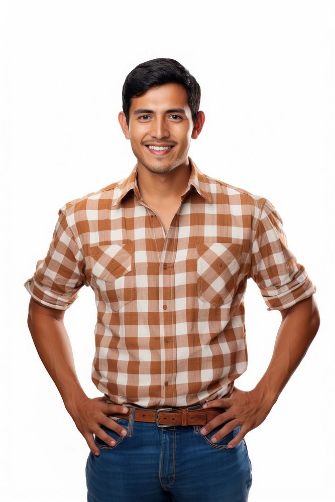 Smiling mexican man shirt smile adult. AI generated Image by rawpixel.