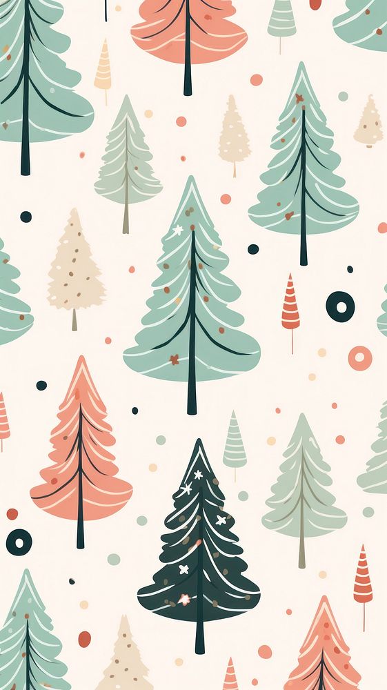 Christmas and new year pattern backgrounds wallpaper. AI generated Image by rawpixel.