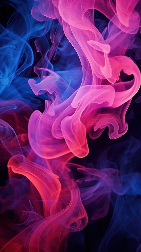 Smoke pattern purple backgrounds. AI generated Image by rawpixel.