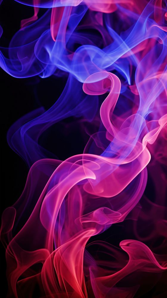 Smoke pattern purple backgrounds. AI generated Image by rawpixel.