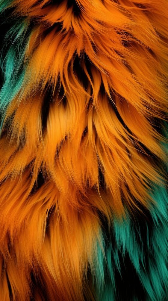 Tiger fur green backgrounds accessories. AI generated Image by rawpixel.