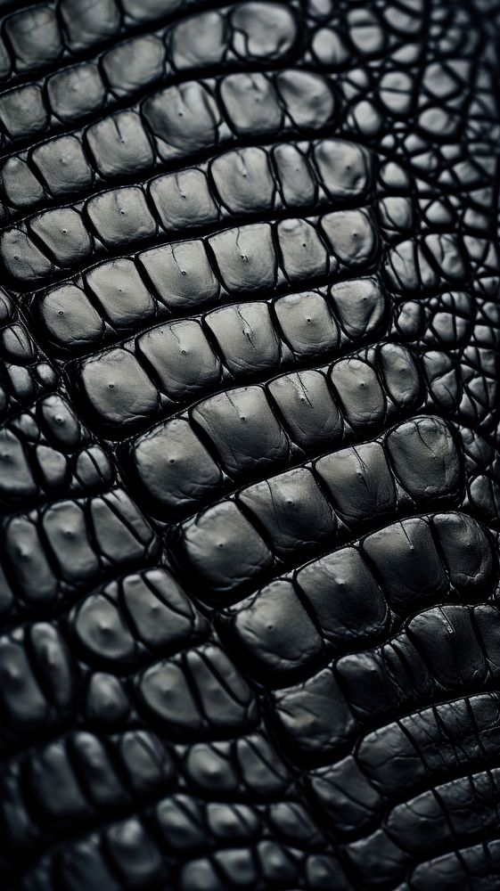 Alligator skin black backgrounds monochrome. AI generated Image by rawpixel.