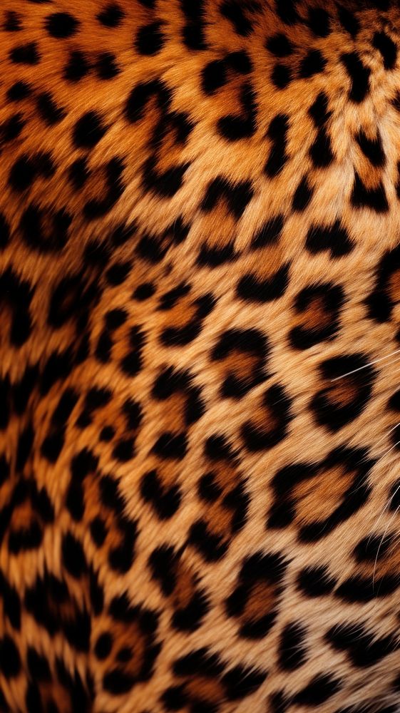 Leopard fur wildlife cheetah animal. AI generated Image by rawpixel.