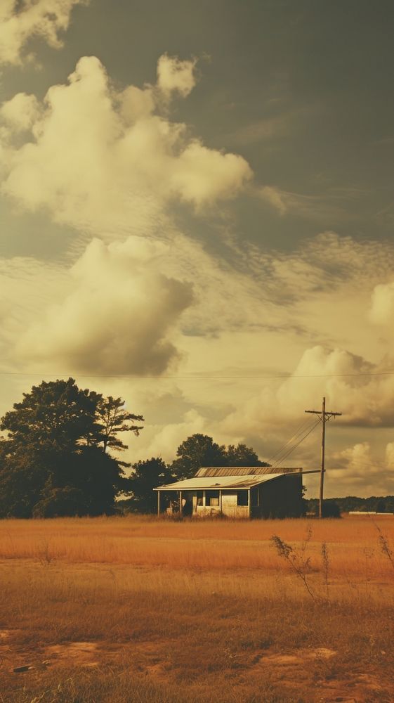 Sky architecture countryside outdoors. AI generated Image by rawpixel.