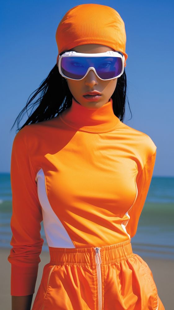 Beach sunglasses outdoors fashion. AI generated Image by rawpixel.
