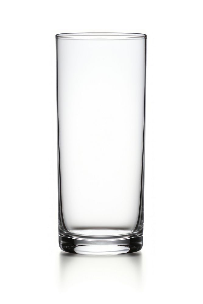 Empty tall glass vase white background transparent. AI generated Image by rawpixel.