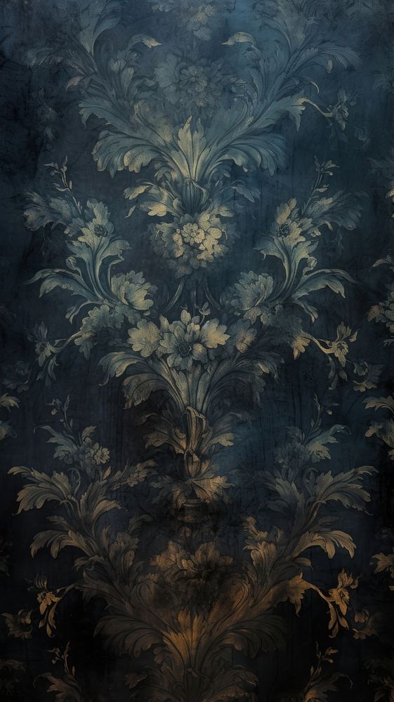 Damask painting pattern backgrounds. 