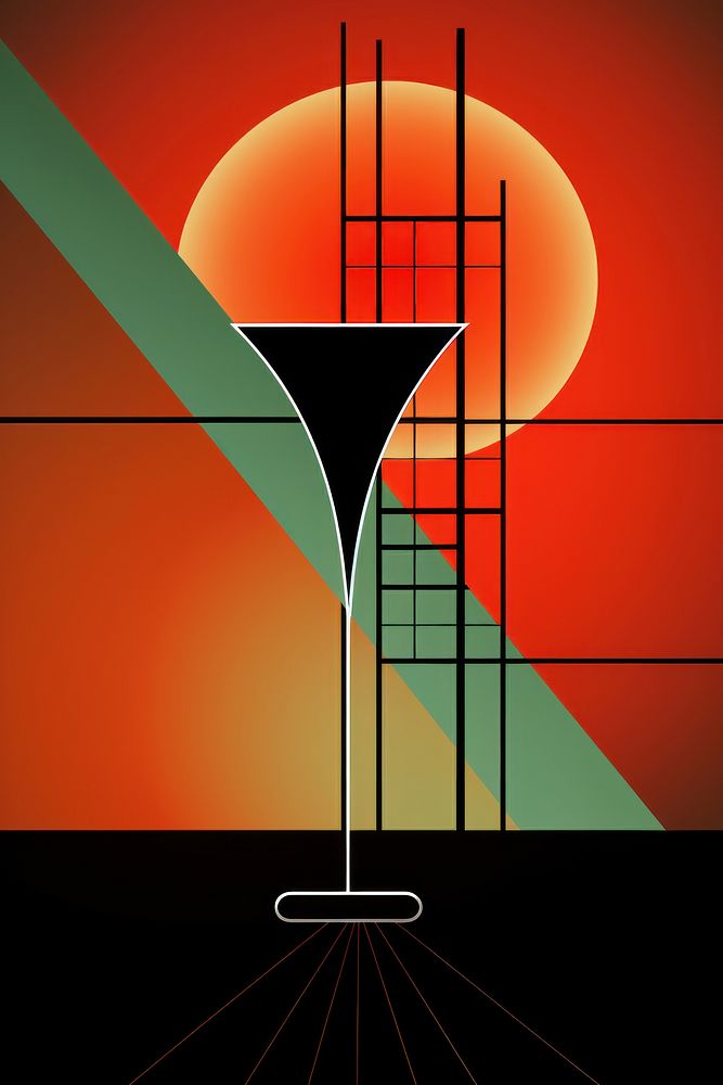 Cocktail drink bar art. AI generated Image by rawpixel.