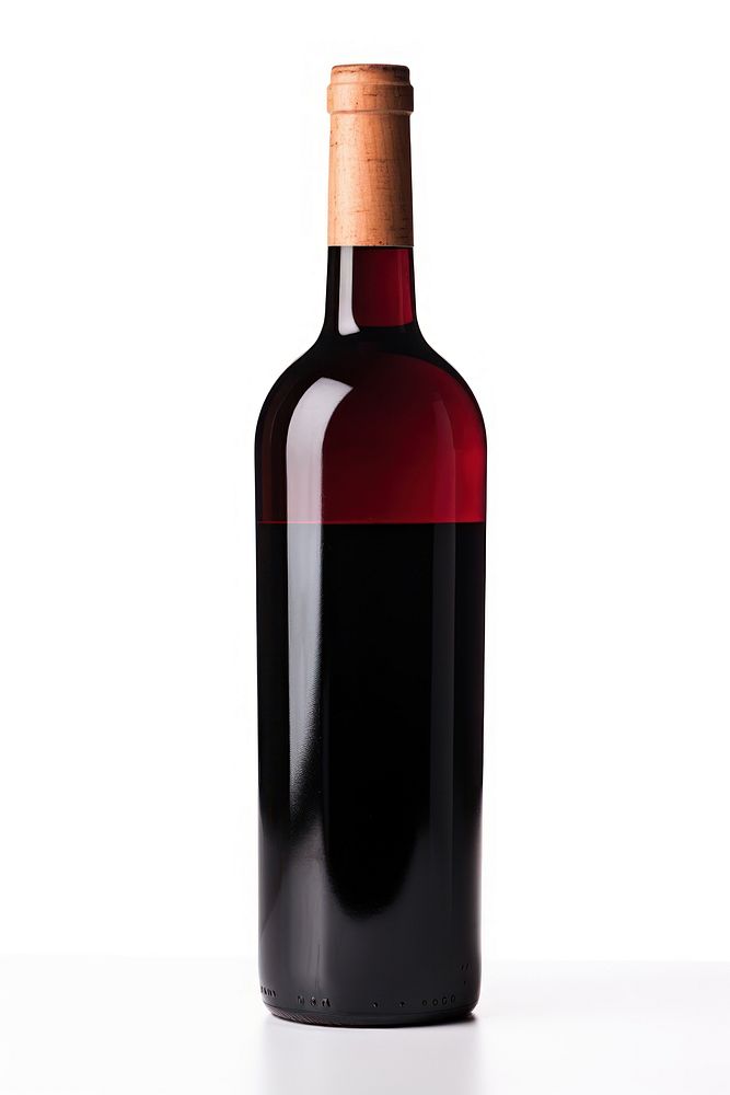 Bottle wine drink black. AI generated Image by rawpixel.