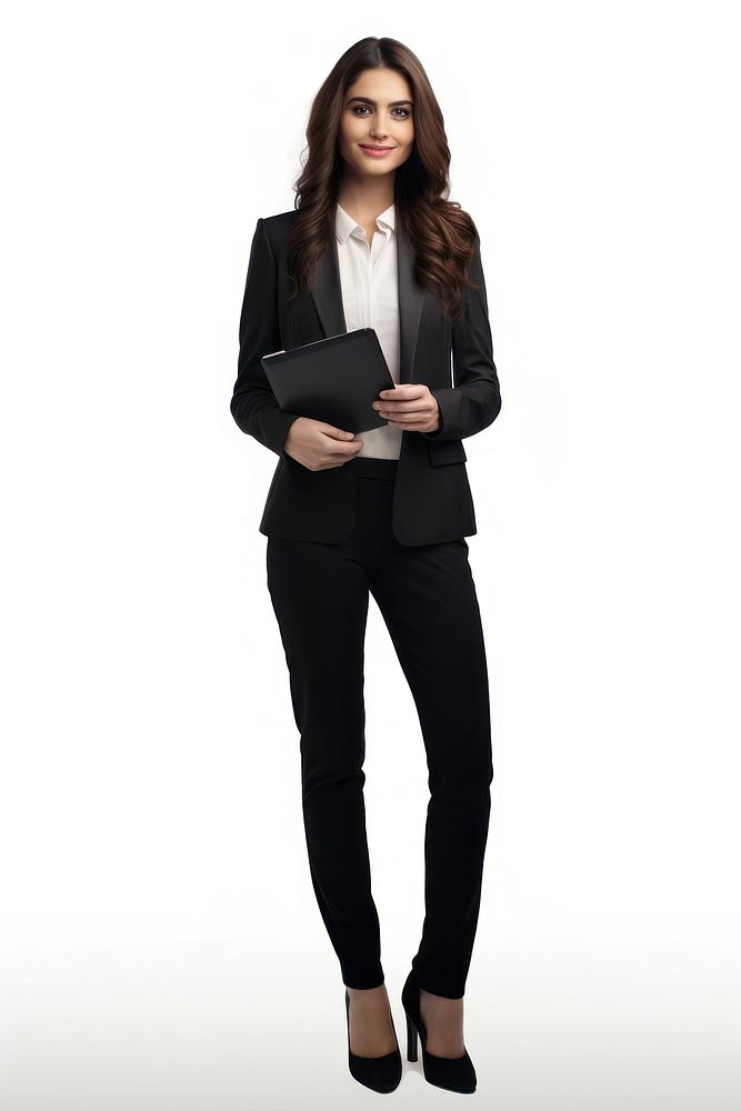 Business woman footwear standing blazer. AI generated Image by rawpixel.