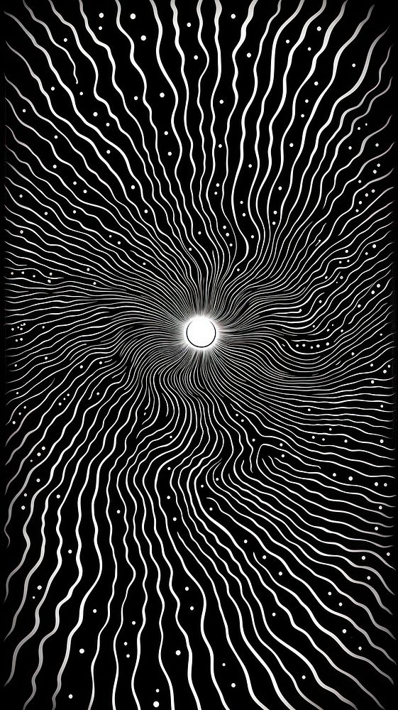 Star system monochrome pattern line. 