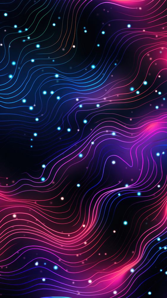 Galaxy pattern purple illuminated. AI generated Image by rawpixel.