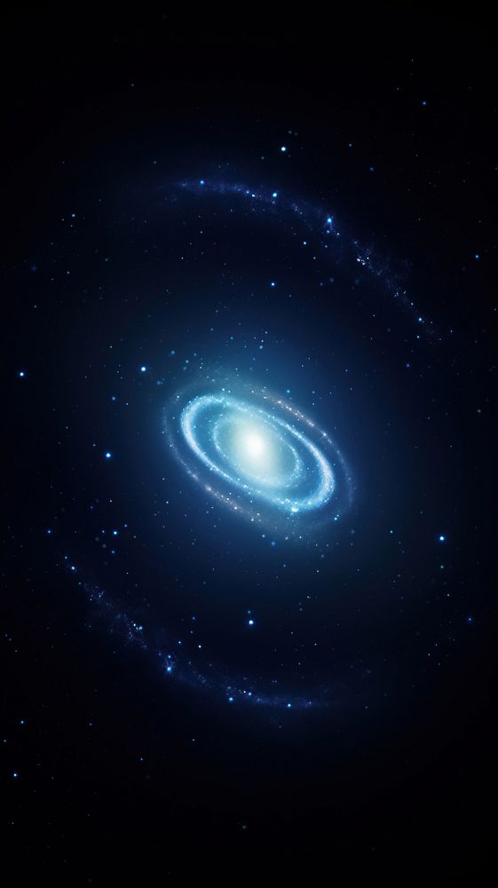 Minimal Galaxy astronomy galaxy nebula. AI generated Image by rawpixel.