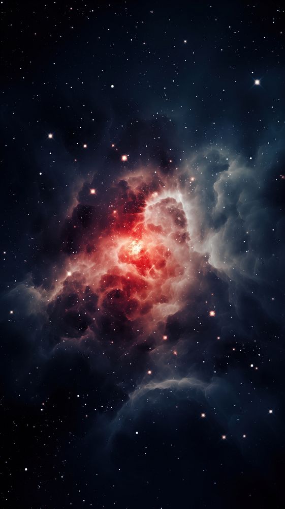 Minimal Galaxy astronomy universe nebula. AI generated Image by rawpixel.