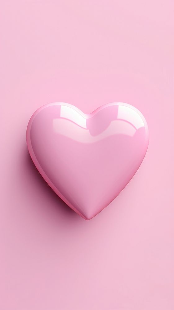 Beautiful pink heart wallpaper jewelry purple circle. AI generated Image by rawpixel.