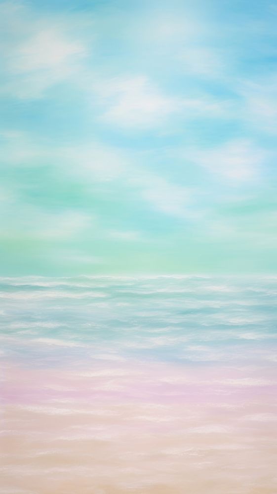 Beach wallpaper outdoors horizon nature. AI generated Image by rawpixel.
