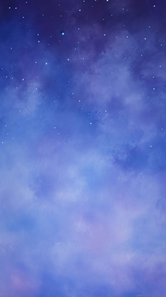 Painting of night sky wallpaper astronomy outdoors nature. AI generated Image by rawpixel.