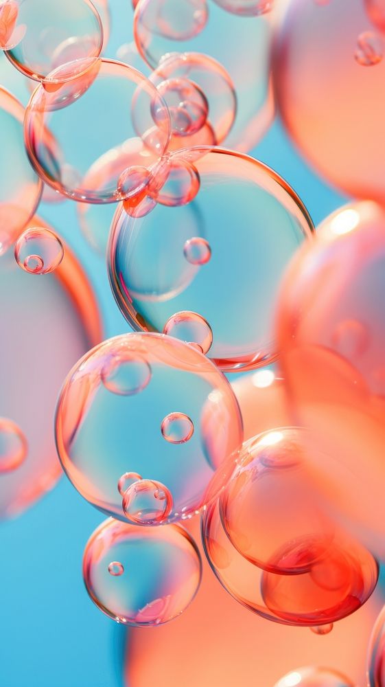Bubbles backgrounds transparent simplicity. AI generated Image by rawpixel.