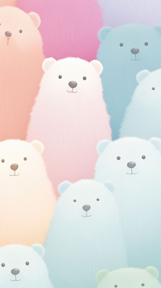 Baby bears mammal animal backgrounds. AI generated Image by rawpixel.