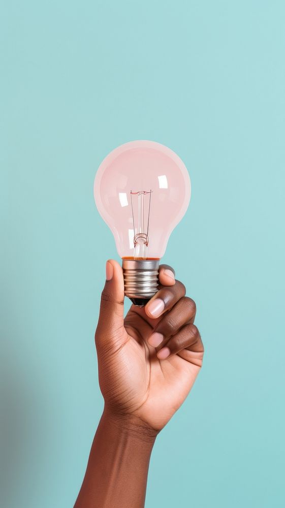 Hand hold light bulb lightbulb adult electricity. AI generated Image by rawpixel.