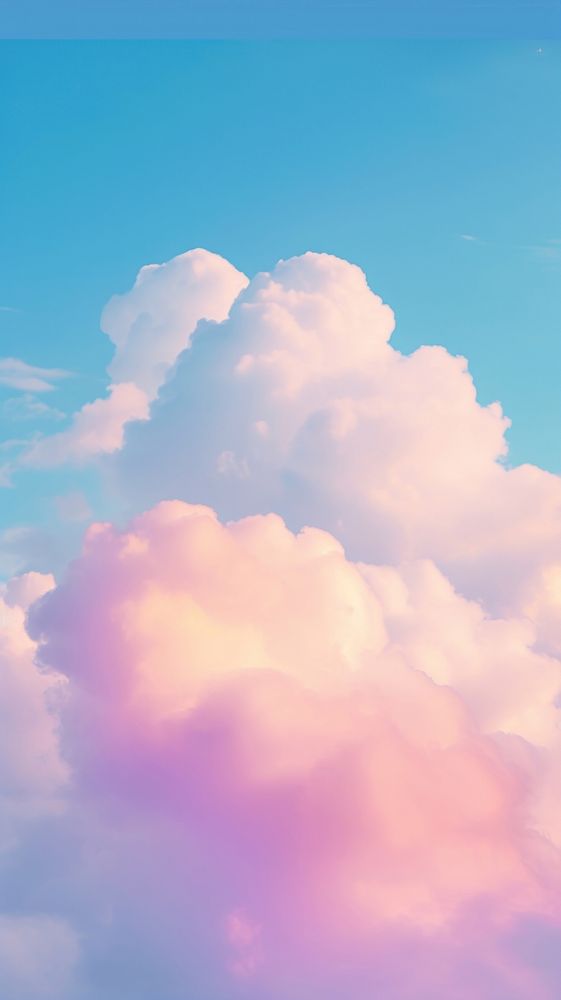 Sky with rainbow backgrounds outdoors nature. AI generated Image by rawpixel.