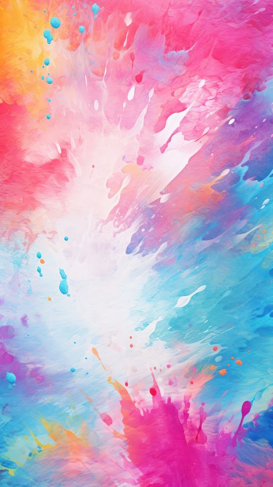 Paint splash texture wallpaper backgrounds painting art. AI generated Image by rawpixel.