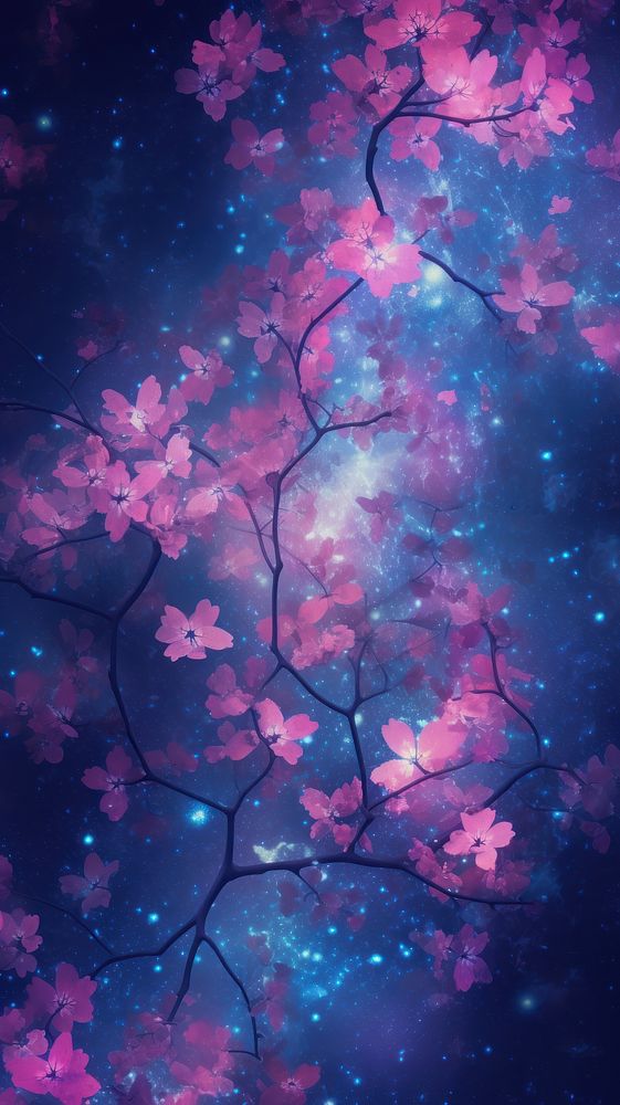 Galaxy wallpaper night backgrounds outdoors. AI generated Image by rawpixel.