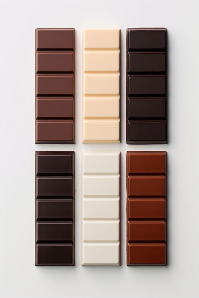 Chocolate bars dessert food confectionery. AI generated Image by rawpixel.