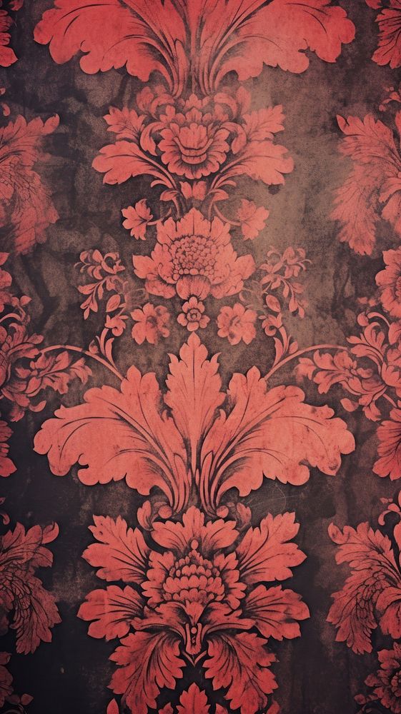 Vintage ornamental wallpaper backgrounds pattern texture. AI generated Image by rawpixel.