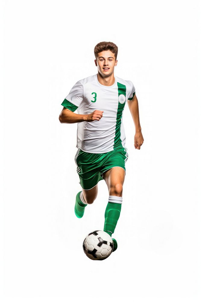 Soccer player football sports adult. AI generated Image by rawpixel.