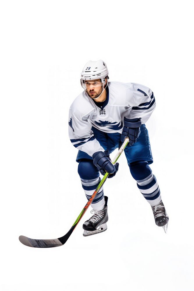 Ice hockey player sports helmet ice. AI generated Image by rawpixel.