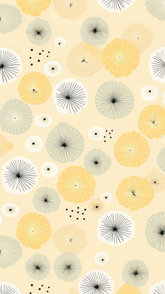 Pastel yellow Japanese brush paint pattern backgrounds shape. AI generated Image by rawpixel.