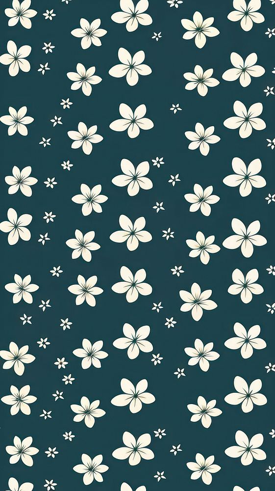 Thai jasmine pattern backgrounds plant | Free Photo Illustration - rawpixel