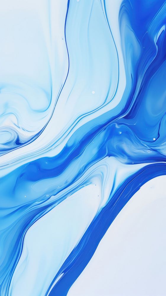 Fluid art background blue backgrounds abstract. AI generated Image by rawpixel.