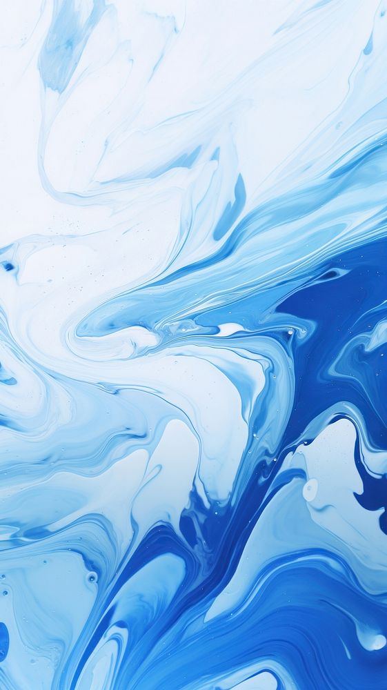 Fluid art background blue backgrounds abstract. AI generated Image by rawpixel.