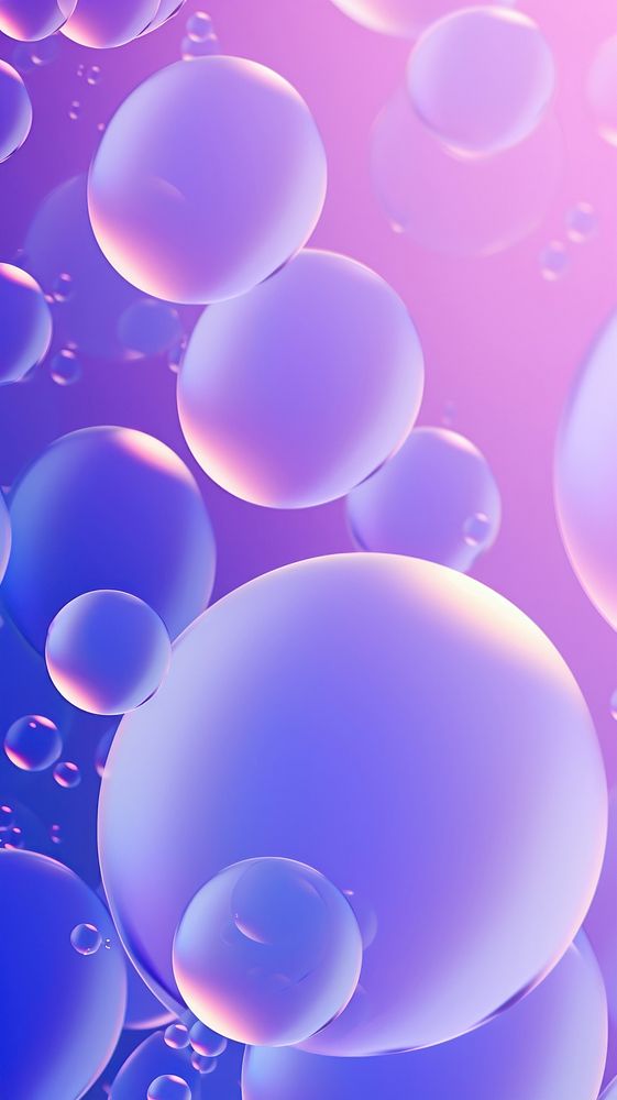 Gradient bubble background backgrounds abstract pattern. AI generated Image by rawpixel.