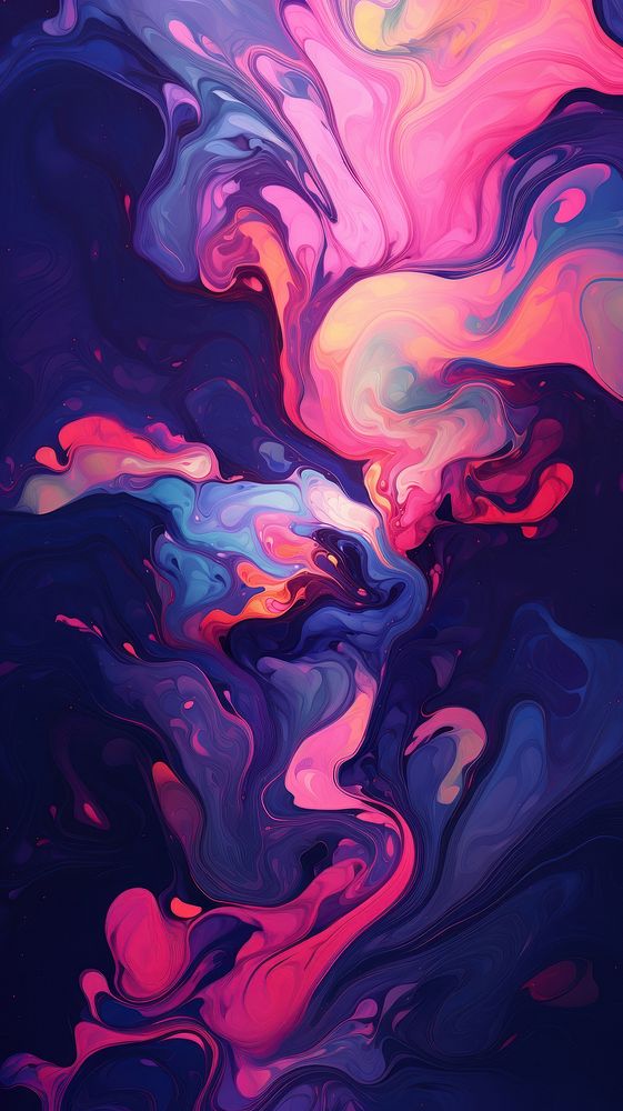 Fluid art background backgrounds abstract painting. AI generated Image by rawpixel.