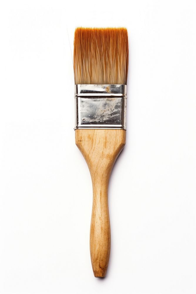 Paint brush tool white background paintbrush. AI generated Image by rawpixel.
