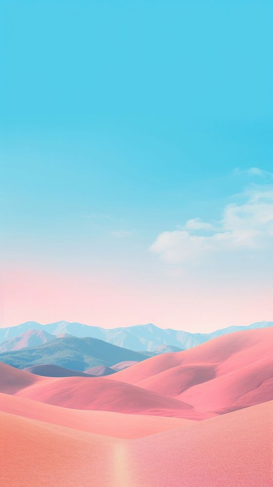 Field and mountains backgrounds outdoors horizon. AI generated Image by rawpixel.
