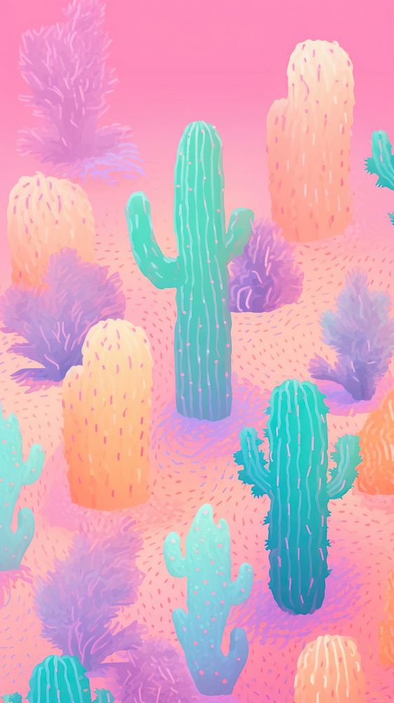 Cactus plant backgrounds creativity. AI generated Image by rawpixel.