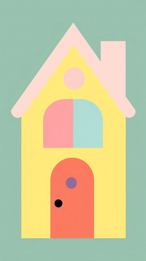 Tiny house architecture playhouse building. AI generated Image by rawpixel.