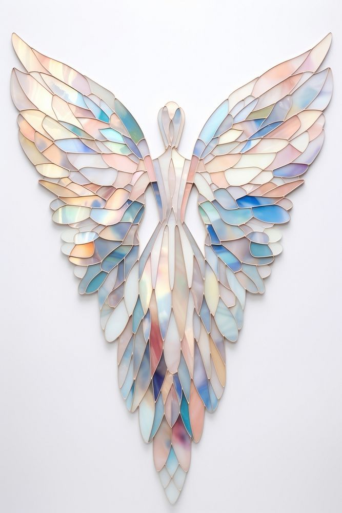 Angel art white background accessories. AI generated Image by rawpixel.