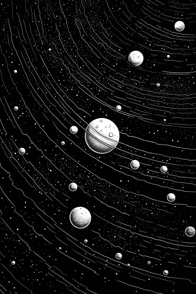 Solar system astronomy science planet. AI generated Image by rawpixel.