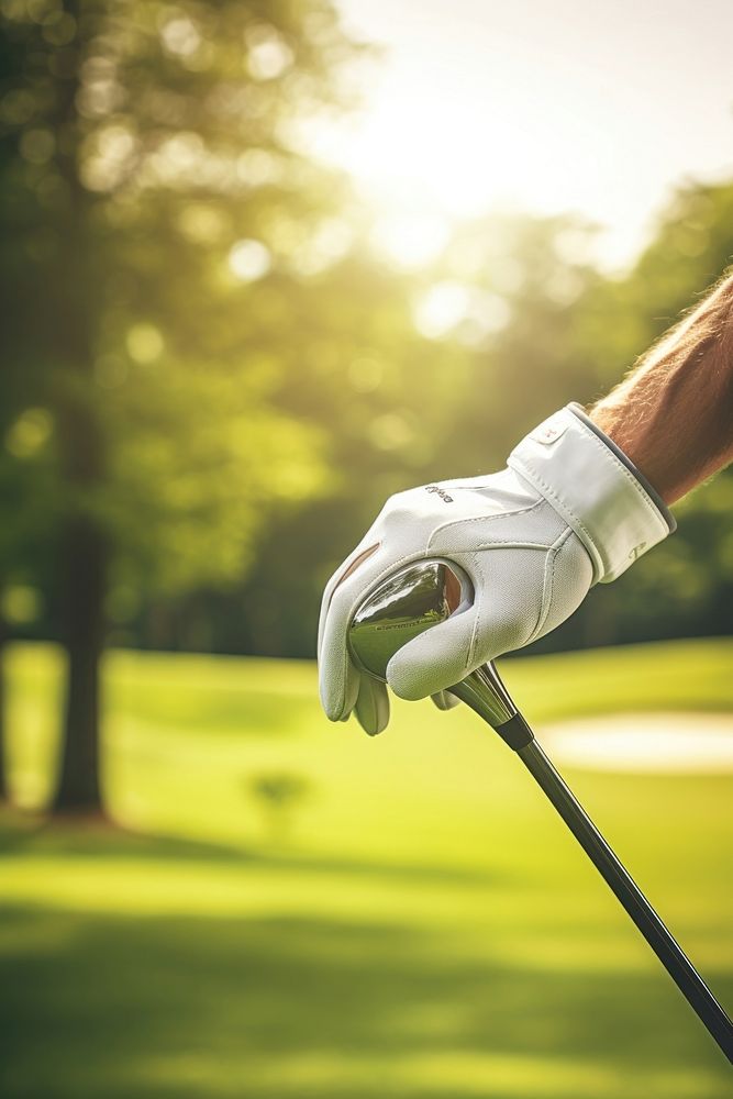 Golf outdoors sports nature. AI generated Image by rawpixel.